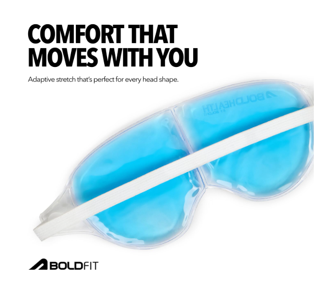 Cooling Gel Eye Mask – Instant Relief & Puffy Eye Care