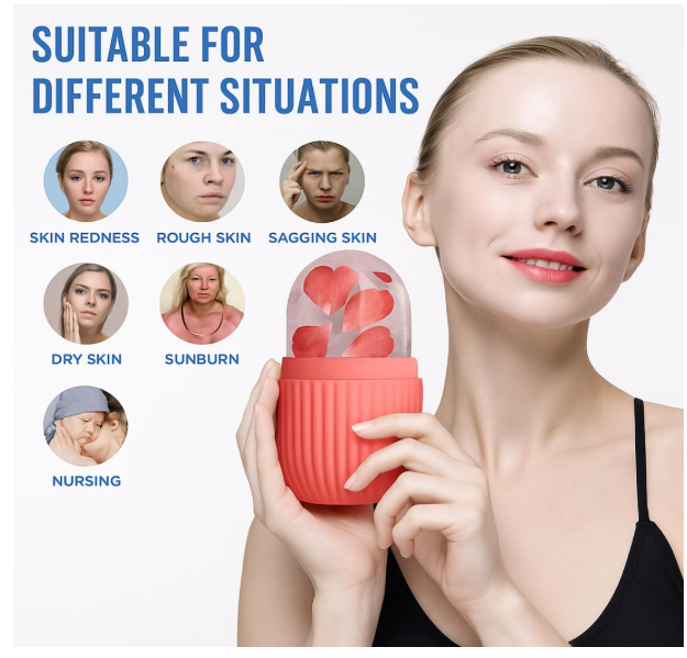 Ice Face Roller – Reusable Facial Massager | Velvet Wellness