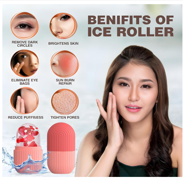 Ice Face Roller – Reusable Facial Massager | Velvet Wellness