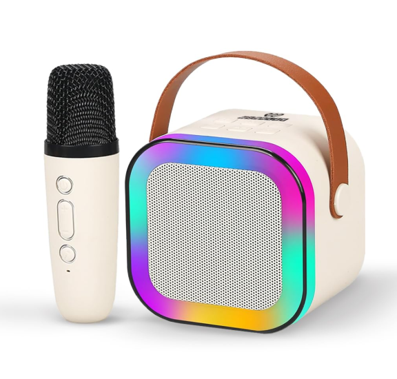 Wembley Rechargeable Karaoke Mic with Speaker for Singing