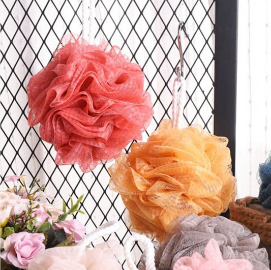 Bath Loofah – Gentle Body Scrubber for Men & Women | Mini Bubble